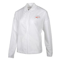 (WMNS) Nike Casual Outdoor Sports windbreaker White CI9338-100