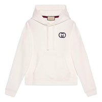 Gucci Cotton Jersey Hooded Sweatshirt 'Off White' 756649-XJFV9-9088