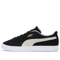 PUMA Suede Casual Skateboarding Shoes Unisex Black White 380706-01