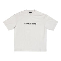 Balenciaga Mirror Balenciaga T-Shirt Medium Fit 'Beige' 612966TNVV89784