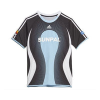 adidas x Palace Sports Soccer/Football Short Sleeve Couple Style Black GL7171