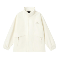 New Balance Logo Print Sport Jacket 'White' AMJ31305-CLC