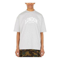 Balenciaga Cities London T-Shirt Medium Fit 'Grey' 612966TLVG51380