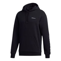 Men's adidas neo Art Hdy Limited Contrasting Colors Printing Pullover Black GF7104