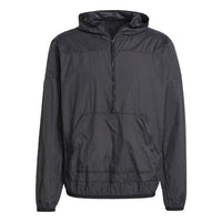 adidas Sportswear ZNE Half-Zip Windbreaker Jacket 'Black' GQ6265
