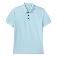 FILA Casual Single Color Short Sleeve PoloShirt Men's Blue F11M122101F-LB