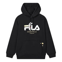 FILA Logo Hoodie 'Black White' F11U319205F-BK