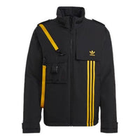 adidas originals Utility Dwn Jkt Windproof Stand Collar Sports Down Jacket Black GJ6738