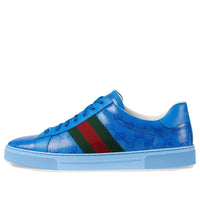 Gucci Ace GG Crystal Canvas 'Blue' 760775-FACRF-4349