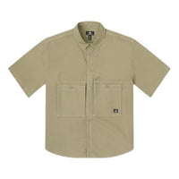 Converse Wordmark Utility Shirt 'Mossy Sloth' 10026433-A02