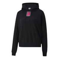 (WMNS) PUMA Casual Sports Long Sleeves Stay Warm Hoodie Black 599314-01