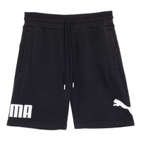 PUMA Logo Casual Shorts 'Black' 683443-01
