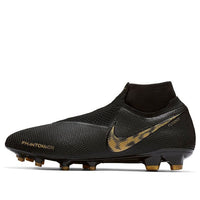 Nike Phantom Vision Elite DF FG 'Black Metallic Vivid Gold' AO3262-077