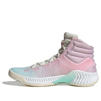 adidas Pro Bounce 2018 Mid 'Shock Absorption Wear Resistant Pink Blue' IG4496