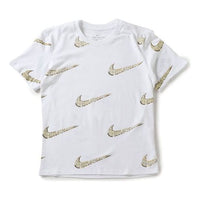 Nike Sportswear Hook Print Short Sleeve Male White BQ0634-100