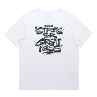 Men's Nike Lebron Strive for Greatness Basketball Sports Alphabet Printing Round Neck Short Sleeve White T-Shirt DD0786-100