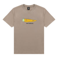 New Balance Running Graphic Tee 'Brown Orange' AMT31331-DRI
