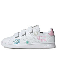 Keith Haring x adidas neo Advancourt Base 'White Blue Pink' GX3675