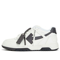 Off-White Out Of Office Calf Leather Sneaker 'White Black' OMIA189S23LEA0010107