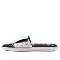 Under Armour Ignite 6 Graphic Strap Slide 'White' 3024451-101