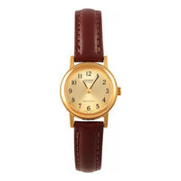 Casio Influencer Analog Leather Strap Watch 'Brown Gold' LTP-1095Q-9B1