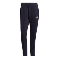 adidas Casual Sports Side Stripe Elastic Waistband Long Pants Blue GK8997