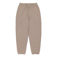 (WMNS) NikeLab Solo Swoosh Fleece Sweatpants Asia Sizing 'Malt' DA0330-245