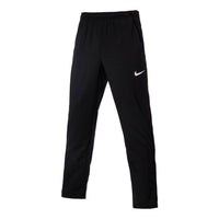 Men's Nike Dri-fit Team Solid Color Logo Straight Sports Pants/Trousers/Joggers Black DM6627-010