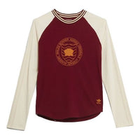 adidas x Wales Bonner Long Sleeves T-Shirt 'Wine Red' HC1651