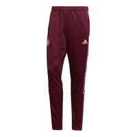 adidas Mufc Travel Pnt Manchester United Soccer/Football Sports Long Pants Red FR3868