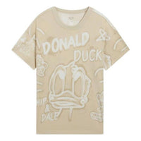 Li-Ning x Disney Donald Duck Graphic T-shirt 'Khaki' AHSS273-1