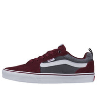 Vans Filmore Low-Top Sneakers Grey/Red VN0A3MTJT2M
