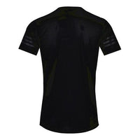 adidas Round Neck Short Sleeve Sports Training Black CW3927