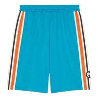Gucci Interlocking G Jersey Shorts 'Bright Zircon Ivory Orange' 673308-XJDU1-4628