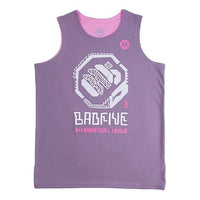Li-Ning x Jon Burgerman BadFive Reversible Basketball Jersey 'Mauve' AAYR371-4