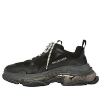 (WMNS) Balenciaga Triple S Trainer 'Black Clear Sole' 544351W09O11000