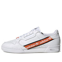 adidas Continental 80 'Wordmark Side Stripe - White Orange' H68725