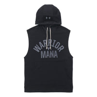 Men's Under Armour Project Rock Training Sports hooded Sleeveless Black 1352693-001