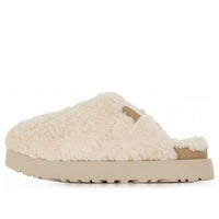 (WMNS) UGG Fuzz Sugar Slide 'Natural' 1135132-NAT