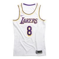 Nike NBA Basketball Sports Jersey Vest SW Fan Edition Lakers Home 8 White CI9503-100