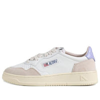 (WMNS) Autry Medalist Leather Low 'White Suede Lavender' AULW-LS53