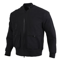 adidas Th Jkt Bomb Fleece Lined Stay Warm Casual Sports Jacket Black GM4403