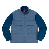 Supreme Upland Fleece Jacket 'Light Blue' SUP-FW19-944