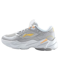 (WMNS) Li-Ning Retro Sport Leisure 'White Grey' AGCR334-2