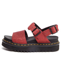 (WMNS) Dr. Martens Flatform-Sandles Red 24818602