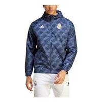 adidas Real Madrid DNA 23/24 Windbreaker Jackets 'Blue' HY0615