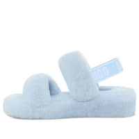 (WMNS) UGG Oh Yeah Slide 'Light Blue' 1107953-CRK