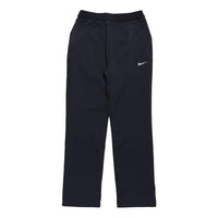 (WMNS) Nike Classic Logo Lifestyle Trousers 'Black' NJ-0713
