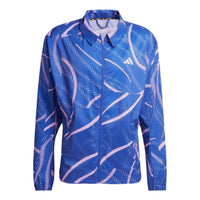 adidas Break the Norm Jacket Asia Sizing 'Blue Purple' IQ3805