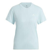 (WMNS) adidas Run It Running T-Shirt 'Blue' HL1456